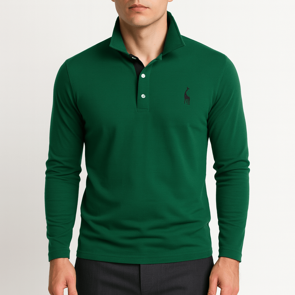 Chris | Elegant Polo Knit Sweater for Men