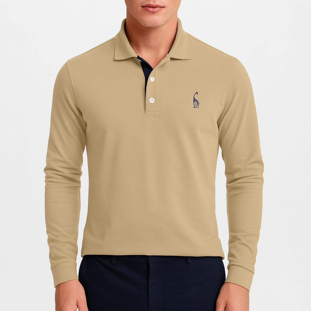 Chris | Elegant Polo Knit Sweater for Men