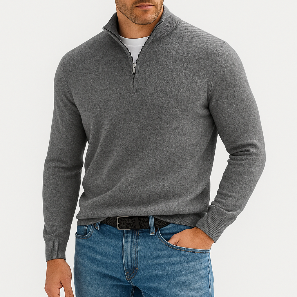 Ryan | Premium Zip-Up Sweater for Men