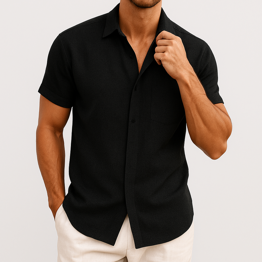 Ryan | Refined Linen Shirt for Men