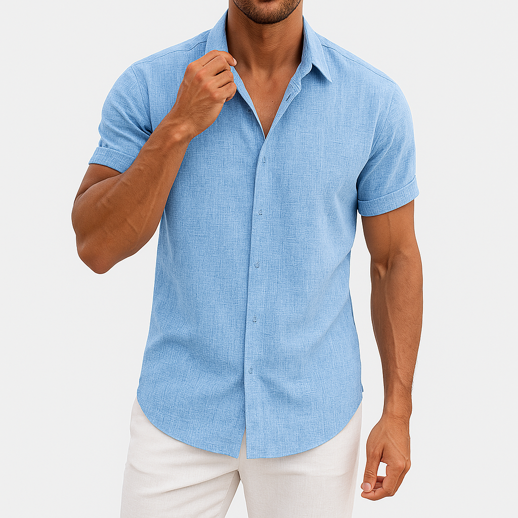 Ryan | Refined Linen Shirt for Men