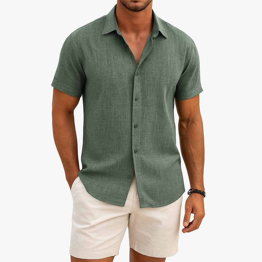Ryan | Refined Linen Shirt for Men