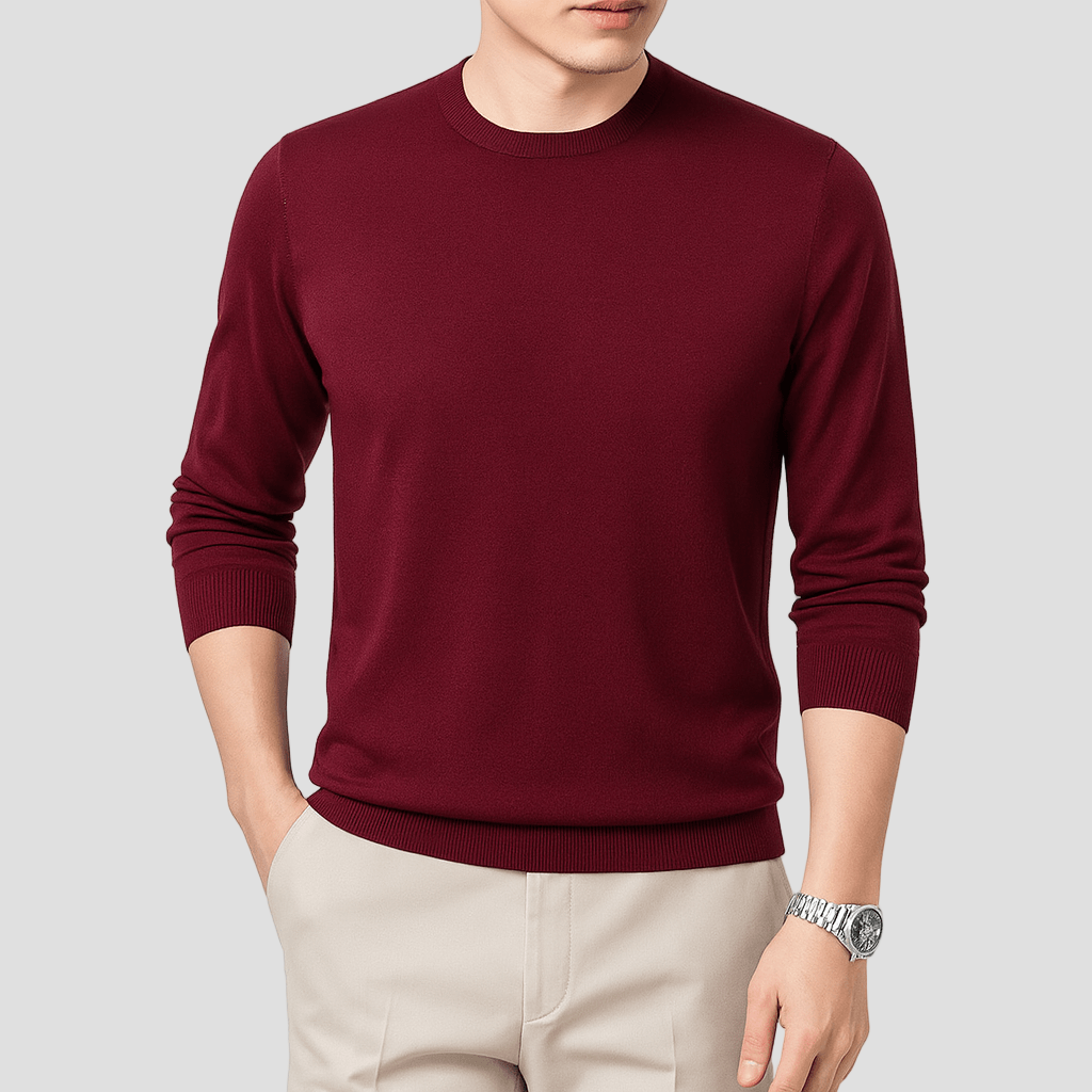 Declan | Slim Fit Crew Neck Sweater
