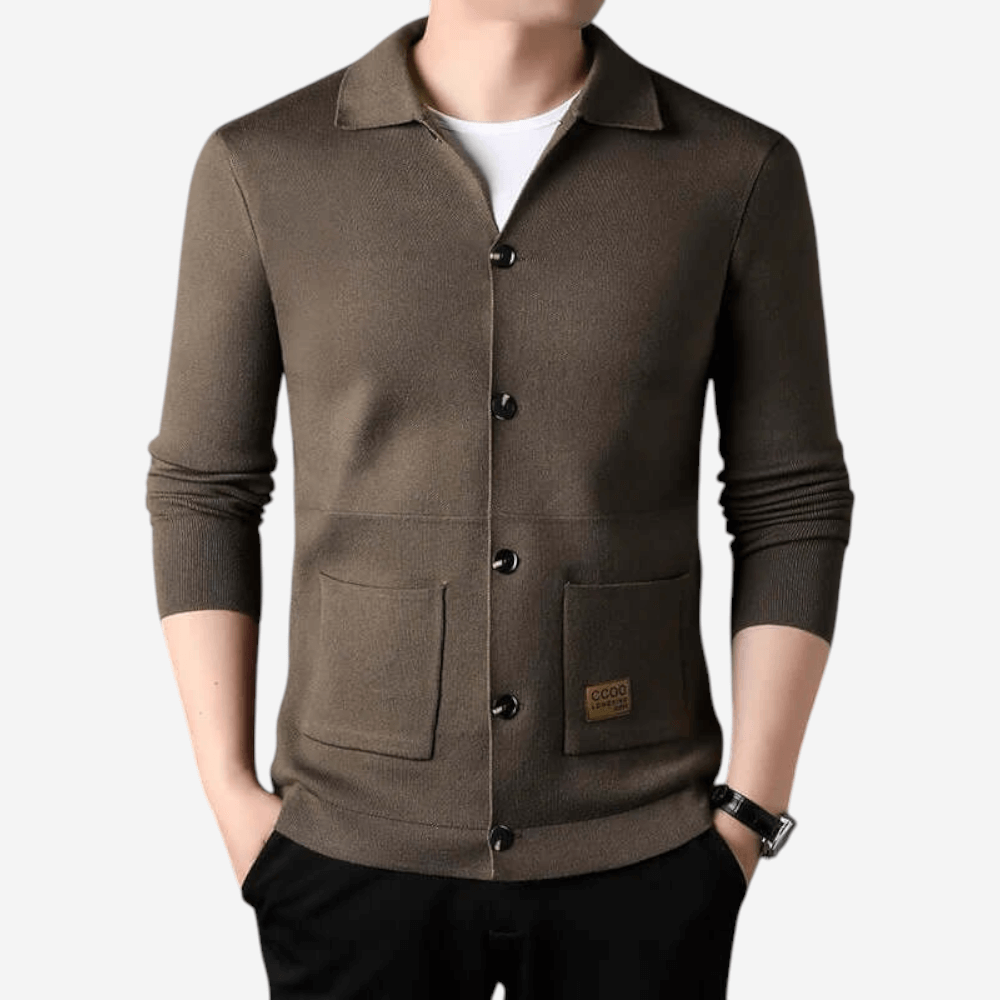 Alex | Slim Fit Knit Cardigan for Men