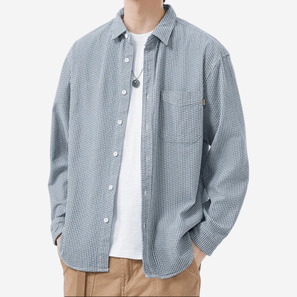 Chris | Textured Casual Shirt for Men