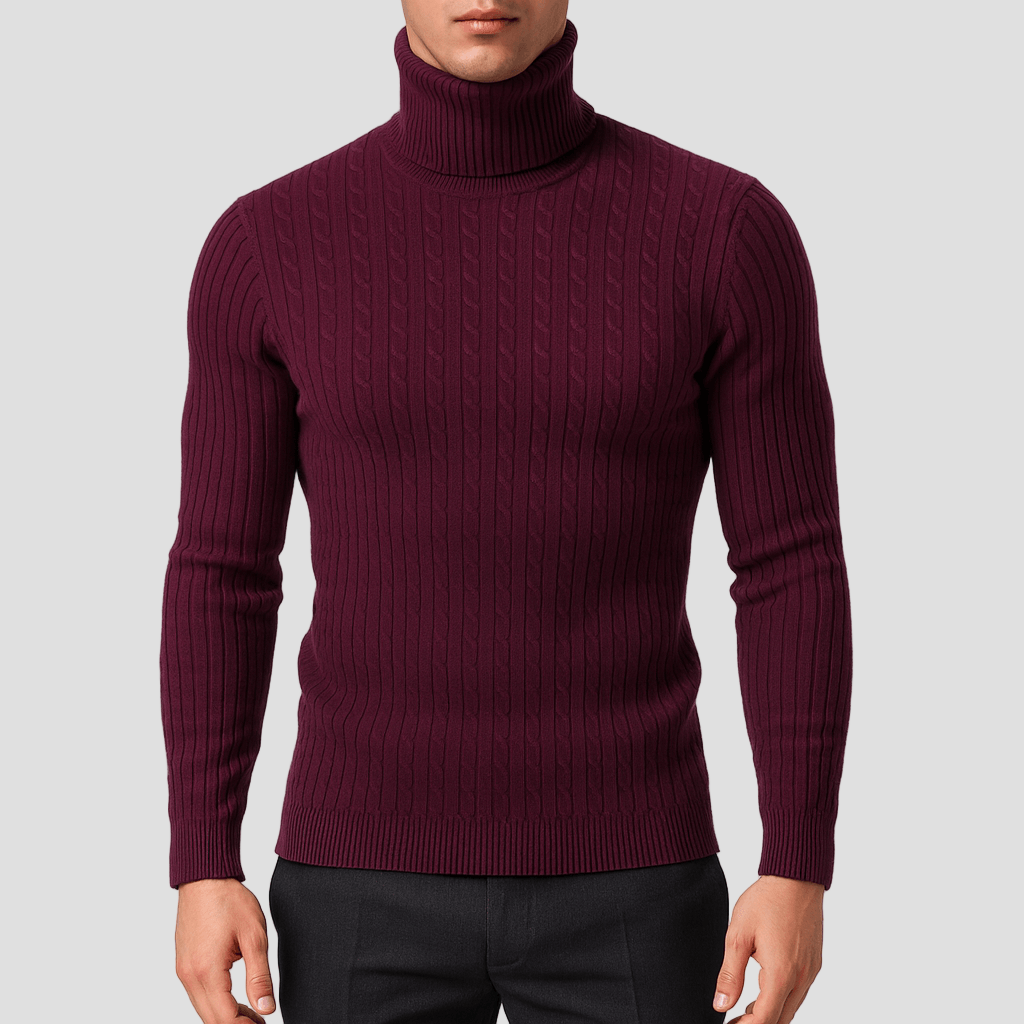 Corbin | Cozy Turtleneck Wool Sweater