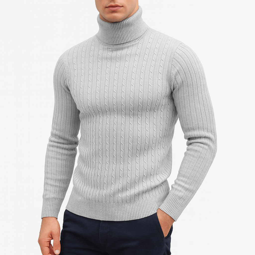 Matt | Cozy Turtleneck Wool Sweater for Men