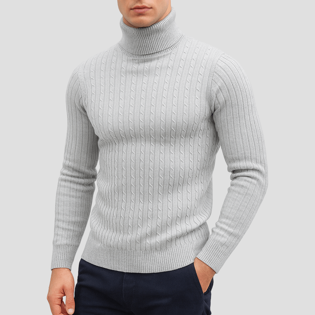 Corbin | Cozy Turtleneck Wool Sweater