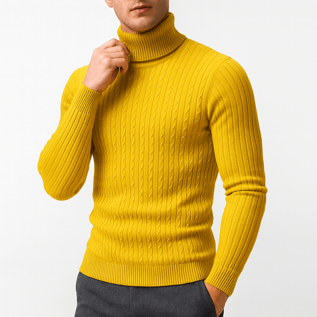 Matt | Cozy Turtleneck Wool Sweater for Men