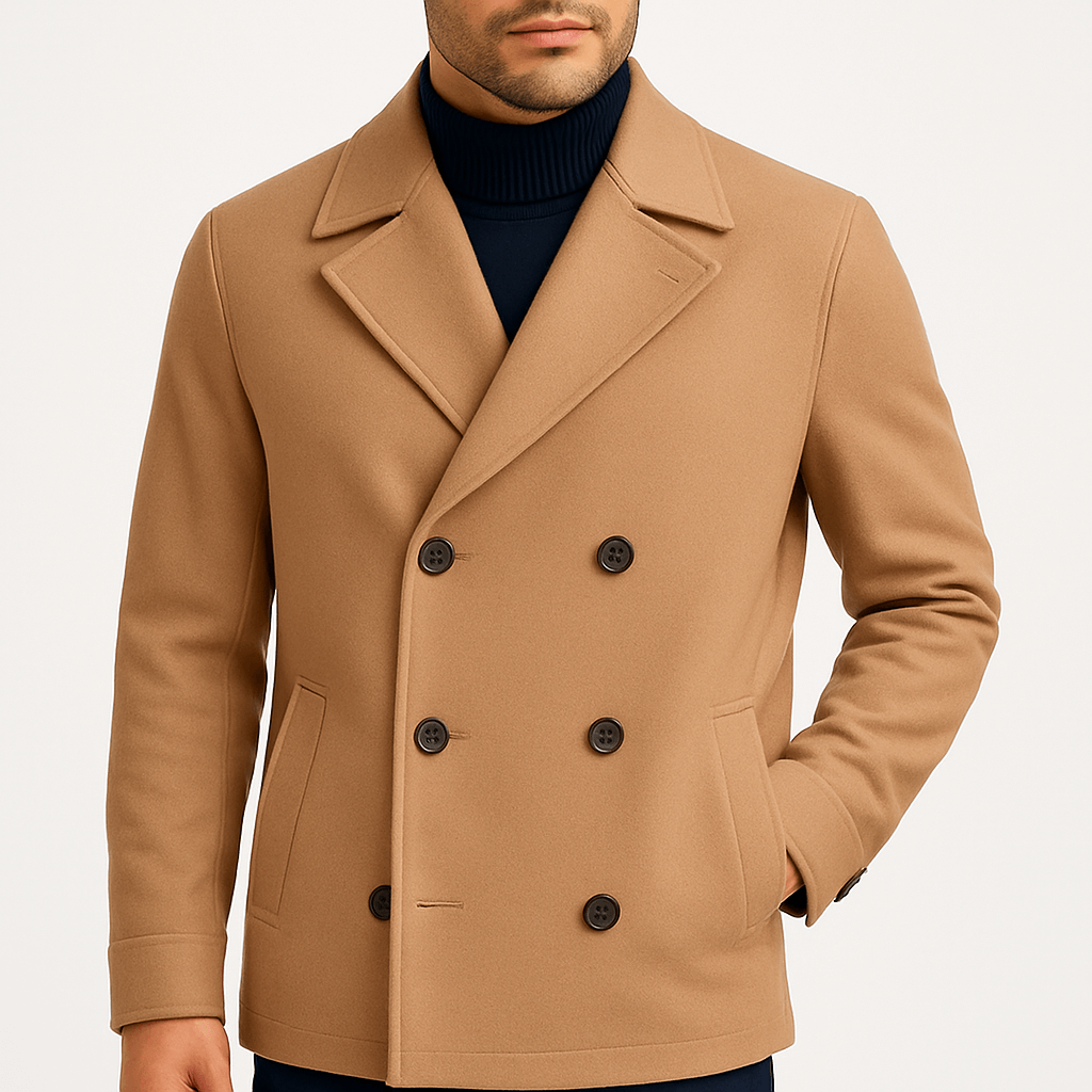 Matt | Elegant Winter Trench Coat for Men