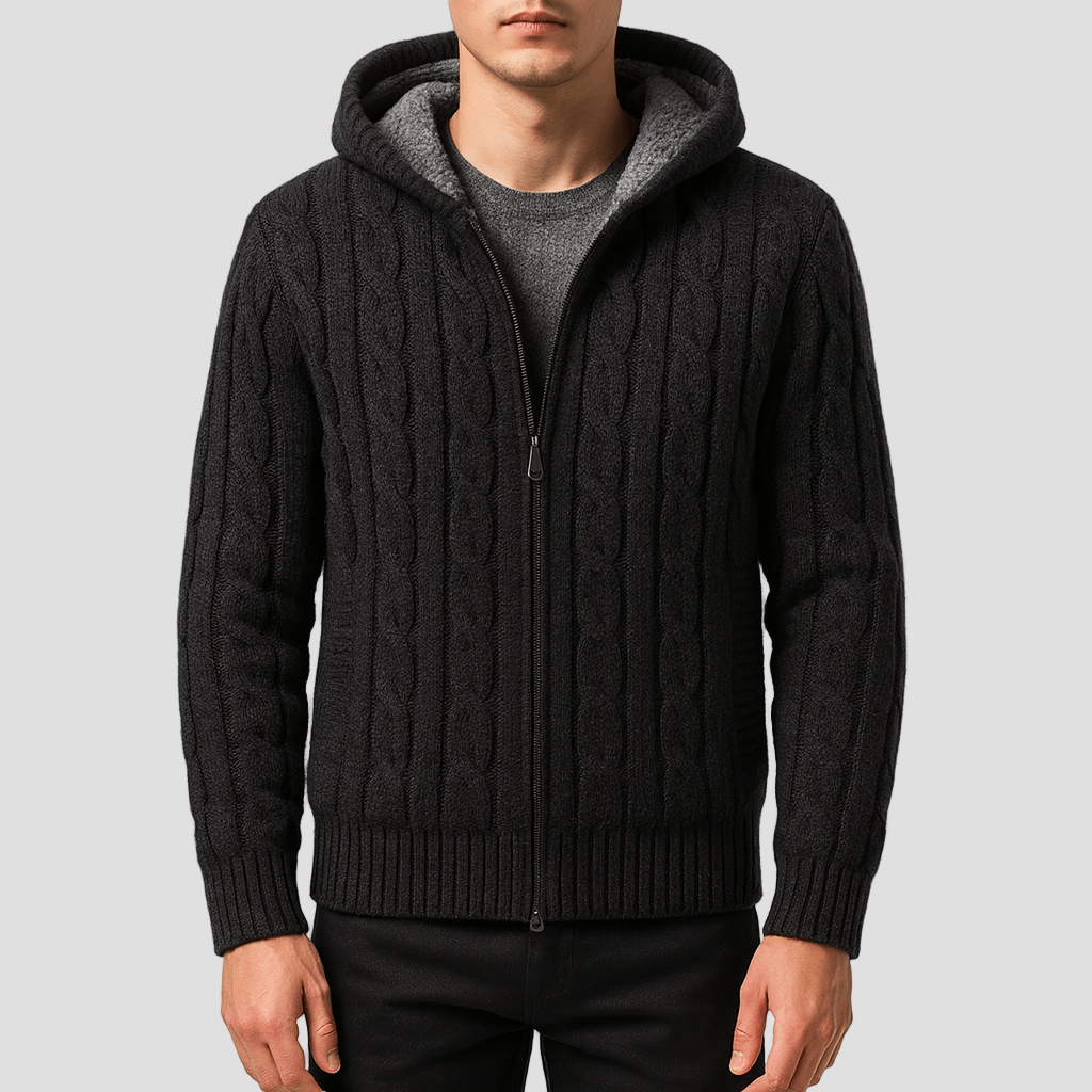 Dawson | Cozy Wool Hooded Sweater