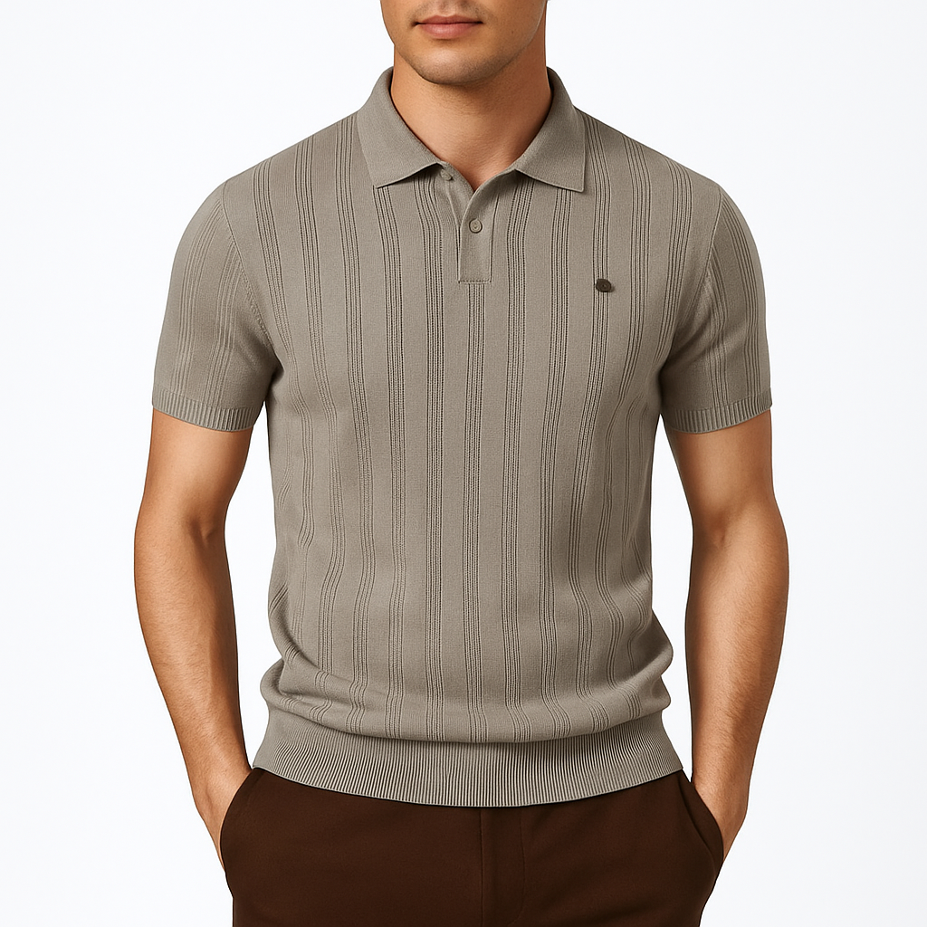 Chris | Classic Wool Polo Shirt for Men