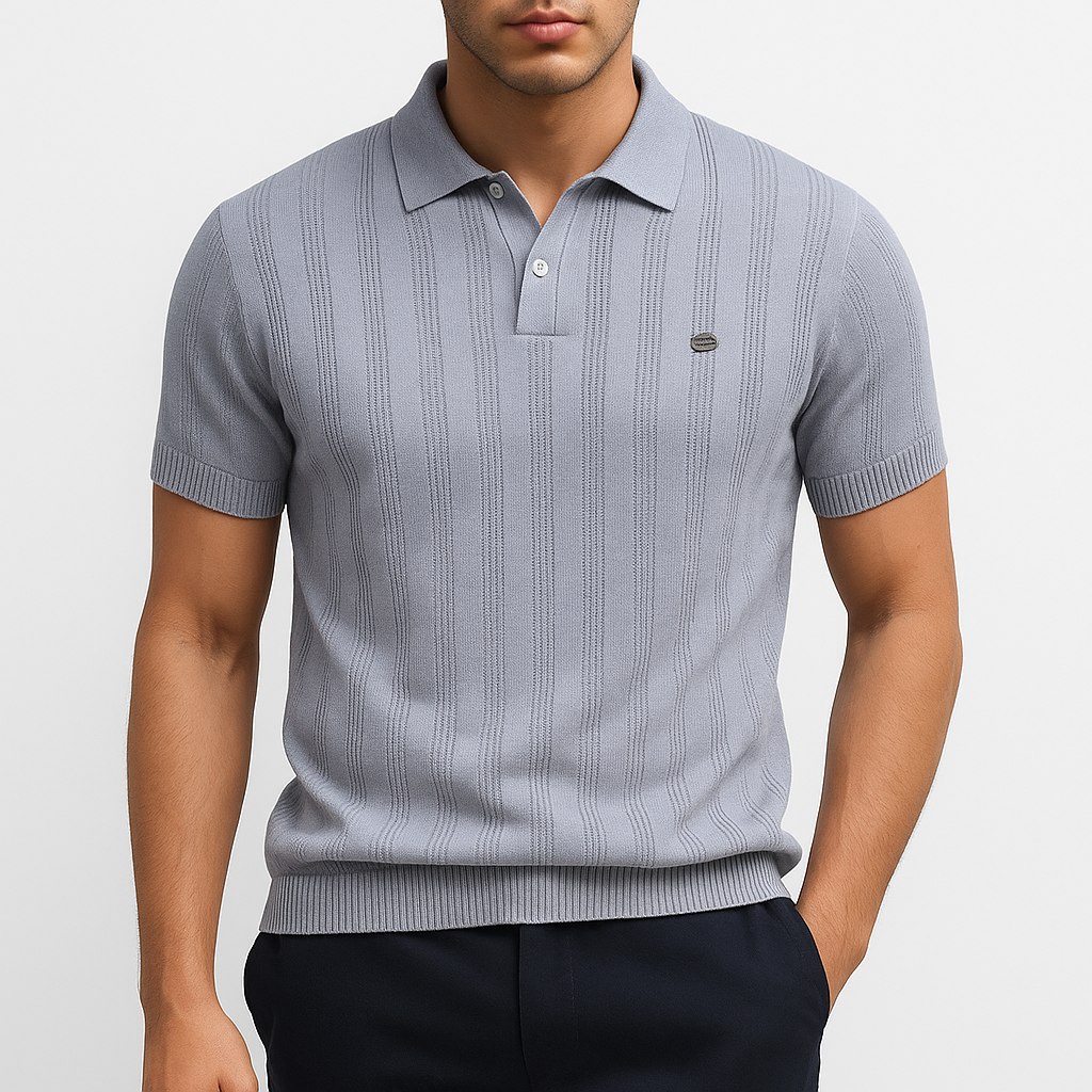 Chris | Classic Wool Polo Shirt for Men