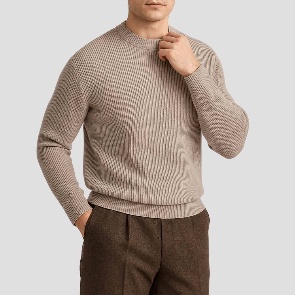 Rowan | Ribbed Wool Sweater