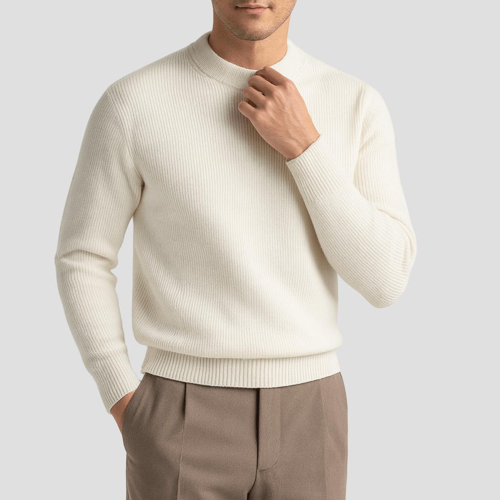 Rowan | Ribbed Wool Sweater