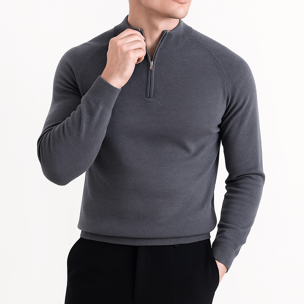 Jake | Slim Fit Wool Sweater for Men