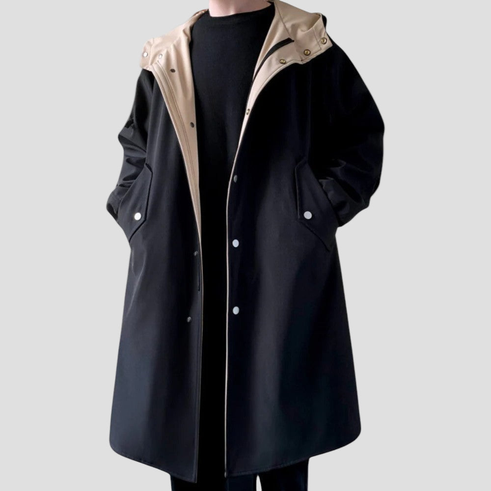 Sullivan | Two Tone Long Coat