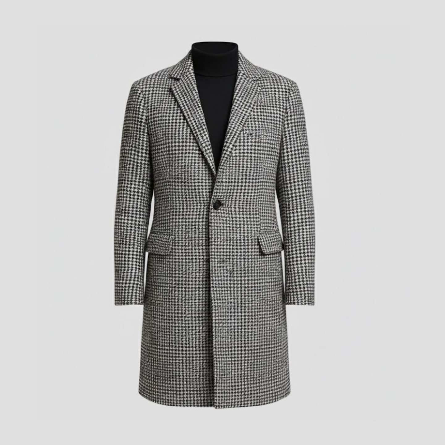 Dawson | Checkered Trench Coat