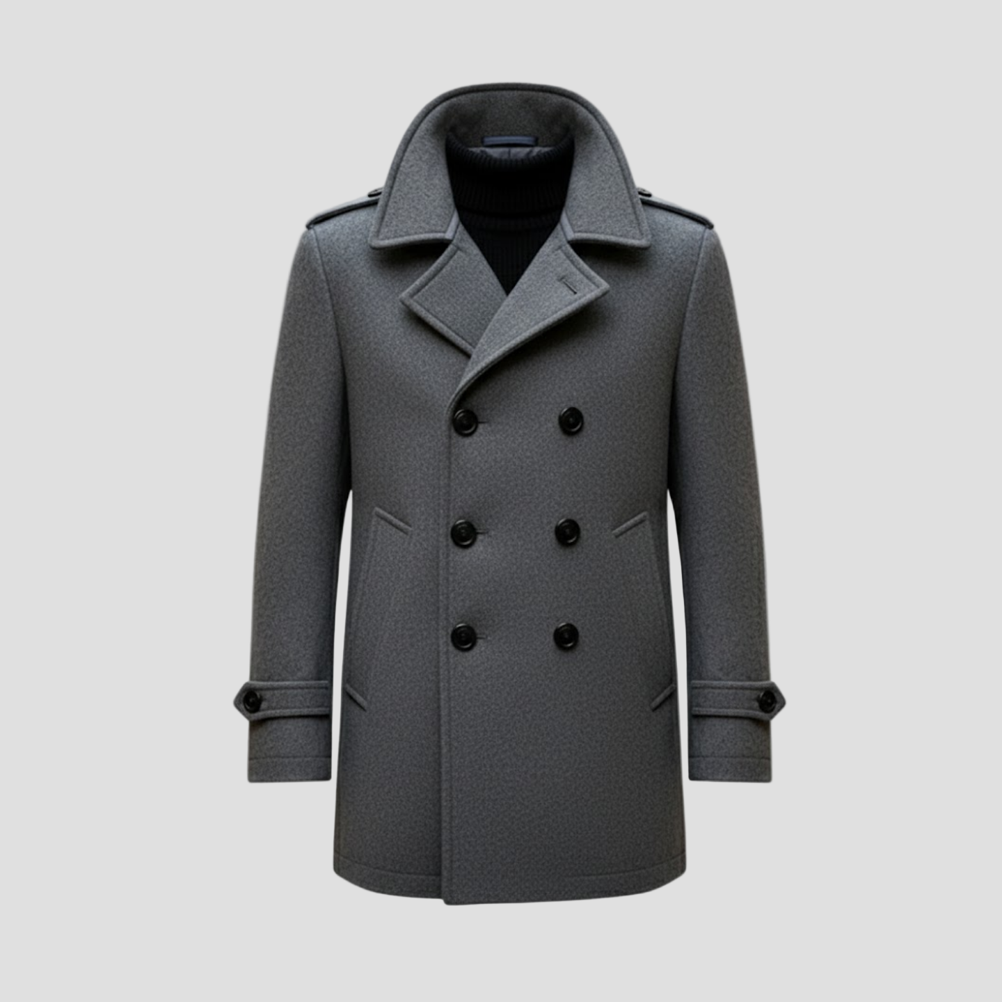 Ephraim | Wool Mid Coat
