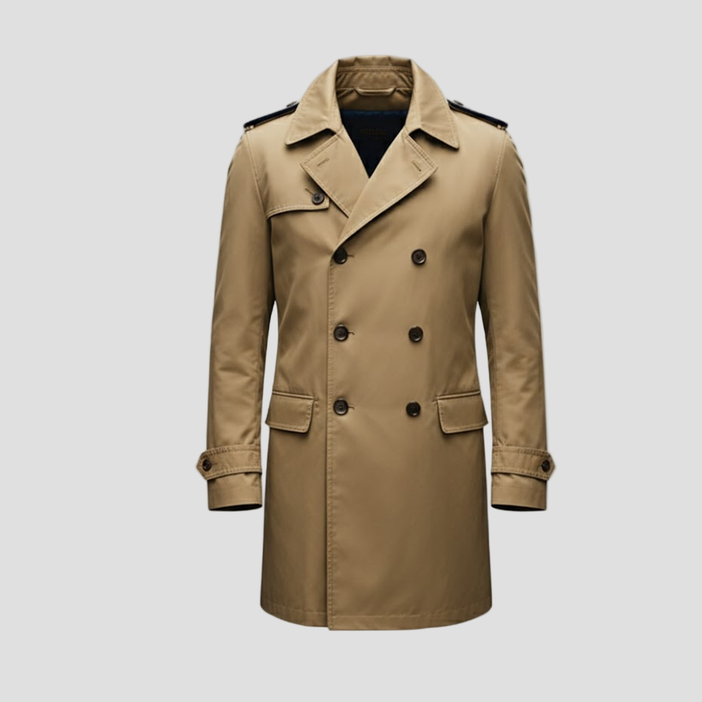 Wesley | Cotton Mid-Length Coat
