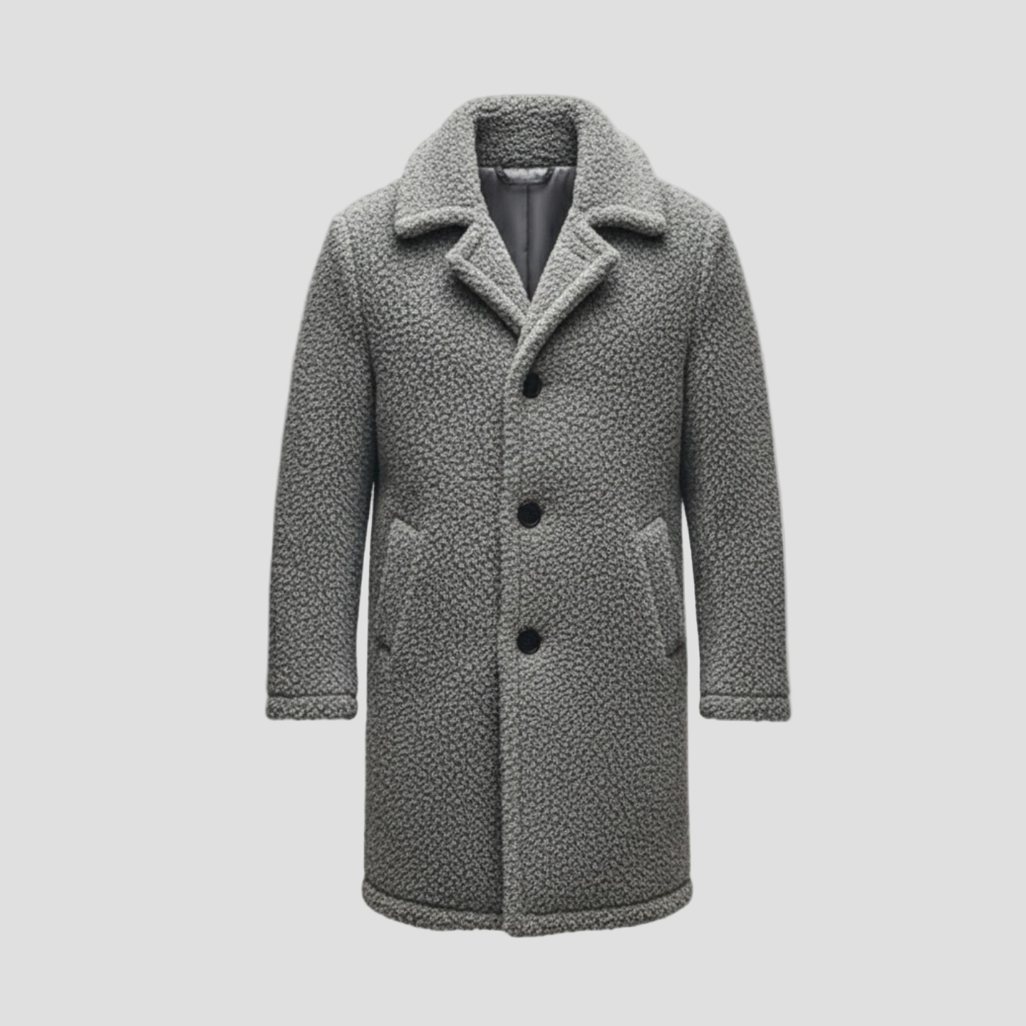 Zane | Polar Fleece Lapel Coat