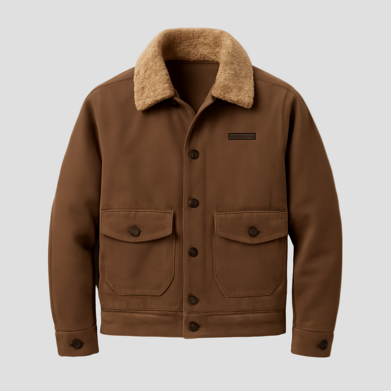 Winston | Men's Suede Fleece Jacket