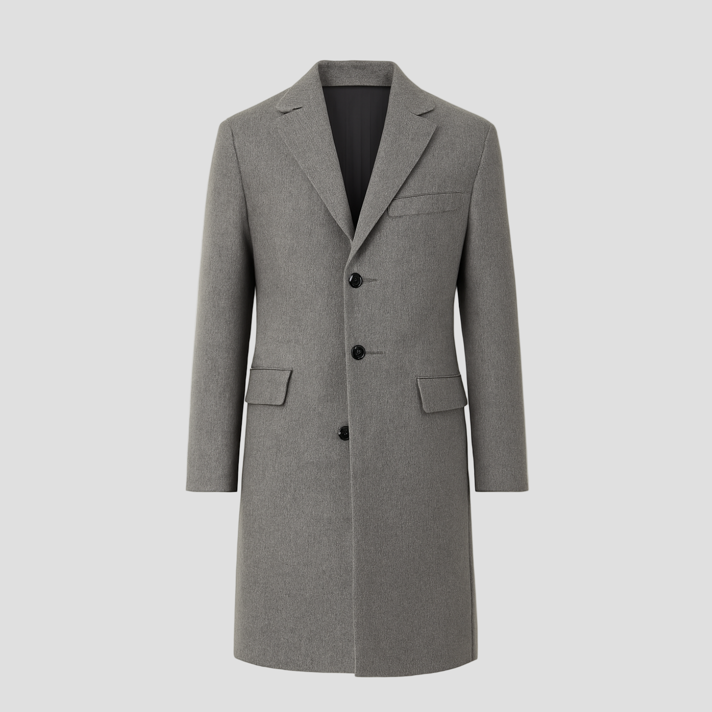 Alec | Men's Single-Breasted Notch Lapel Coat