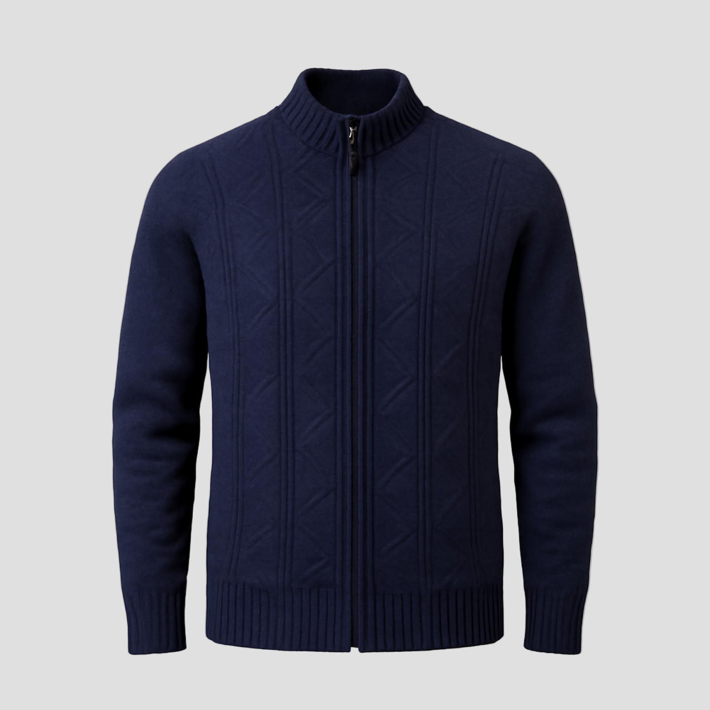 Emmett | Zip-Up Cardigan Sweater