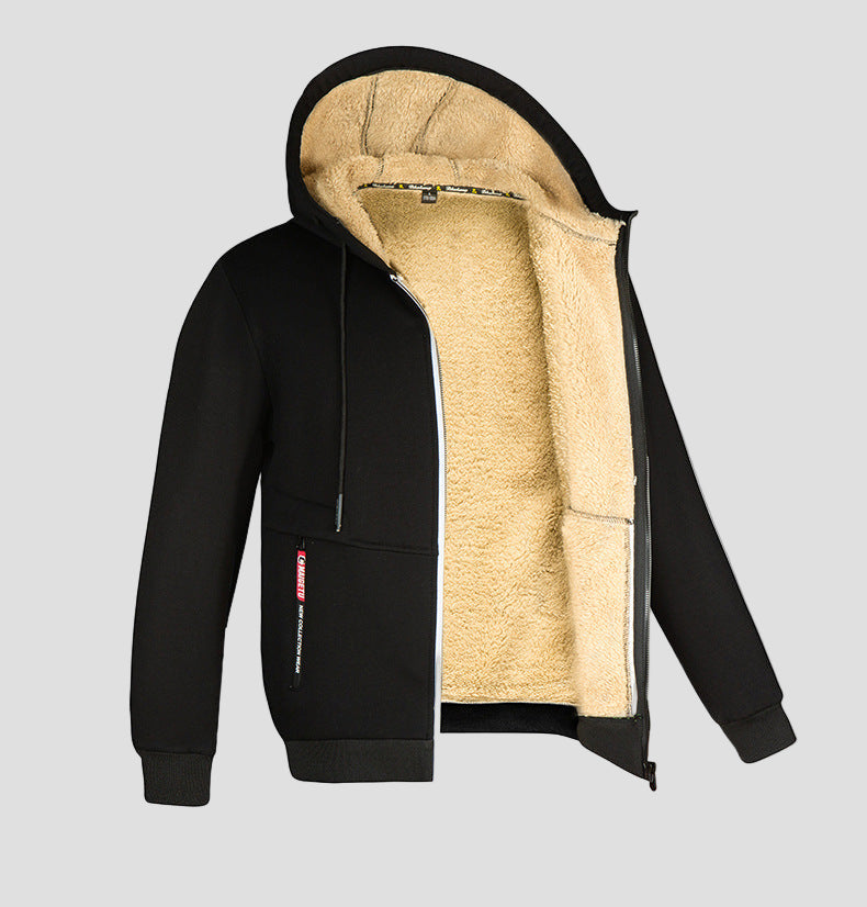 Vaughn | Lambswool Zipper Hoodie