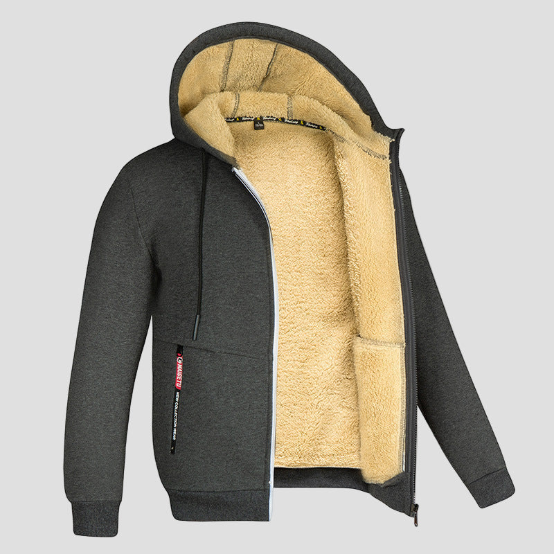 Vaughn | Lambswool Zipper Hoodie