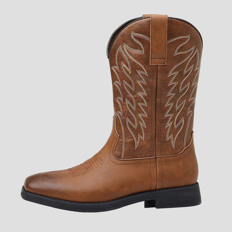 Wyatt | Western Leather Cowboy Boots for Men