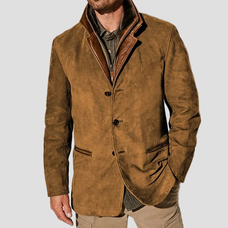Knox | Vintage Men's Suede Jacket