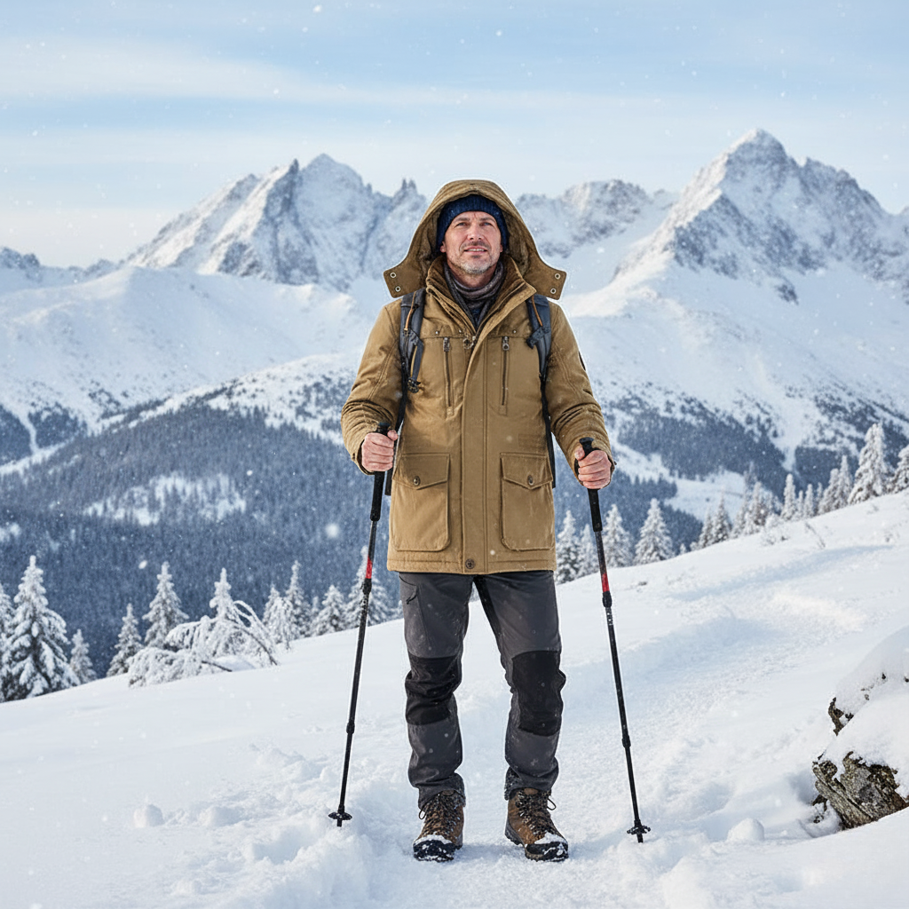 Preston | Structured Water-Resistant Utility Winter Jacket