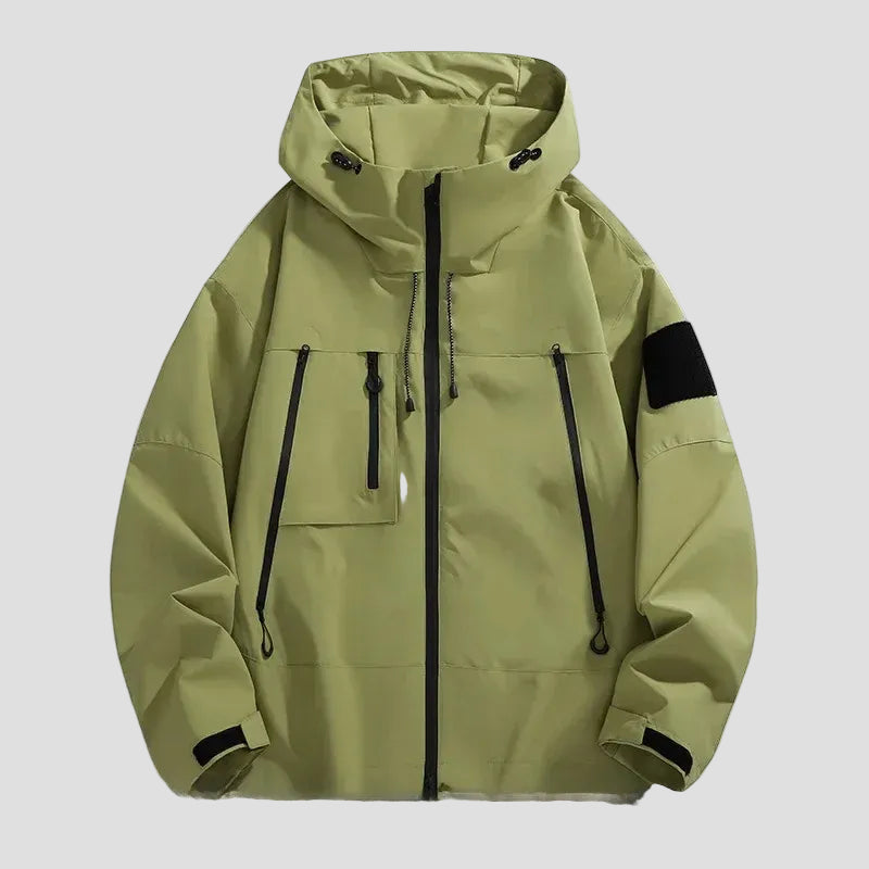 Landon | Oversized Wind-Resistant Hooded Winter Jacket