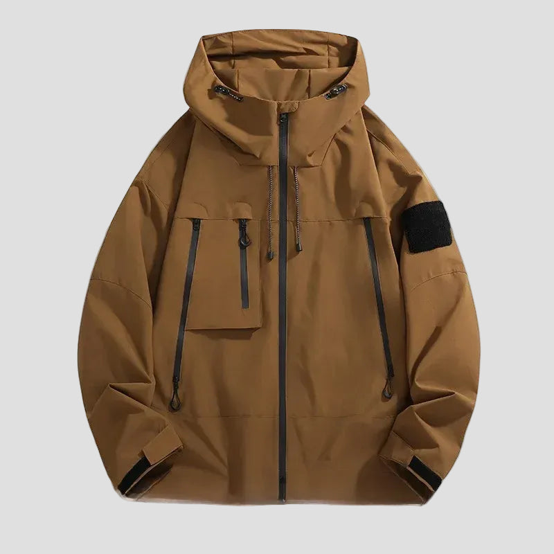 Landon | Oversized Wind-Resistant Hooded Winter Jacket
