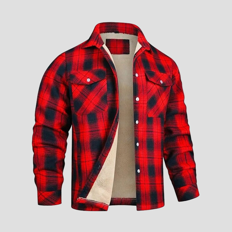 Hudson | Plaid Fleece Jacket