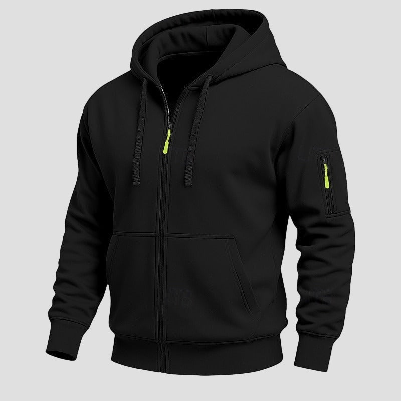 Wesley | Full Zip Fleece Hoodie