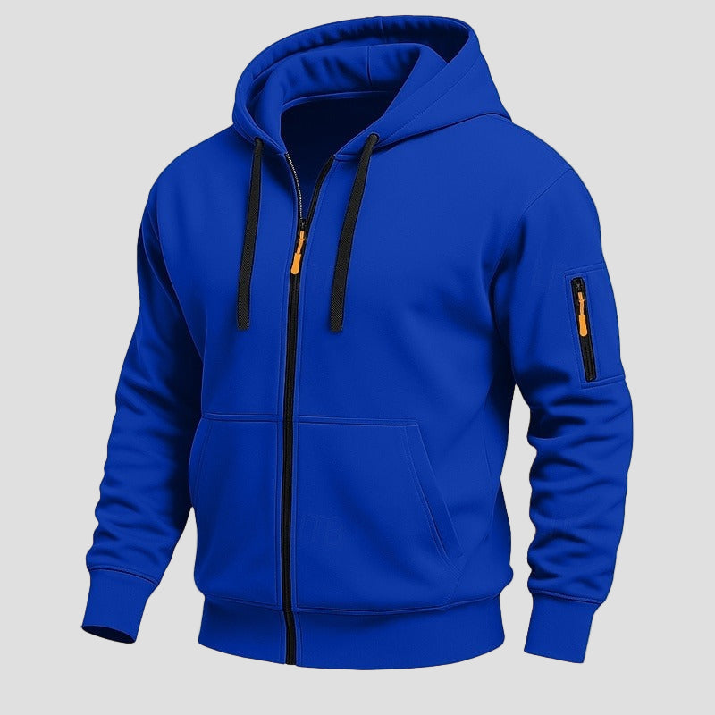 Wesley | Full Zip Fleece Hoodie