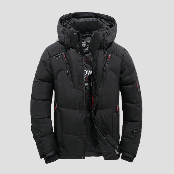 Asher | Hooded Down Insulated Winter Jacket