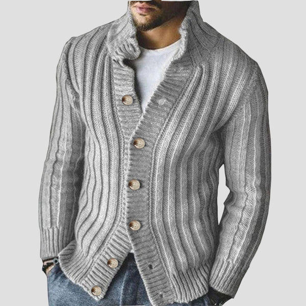 Colm | Single-Breasted Knit Cardigan
