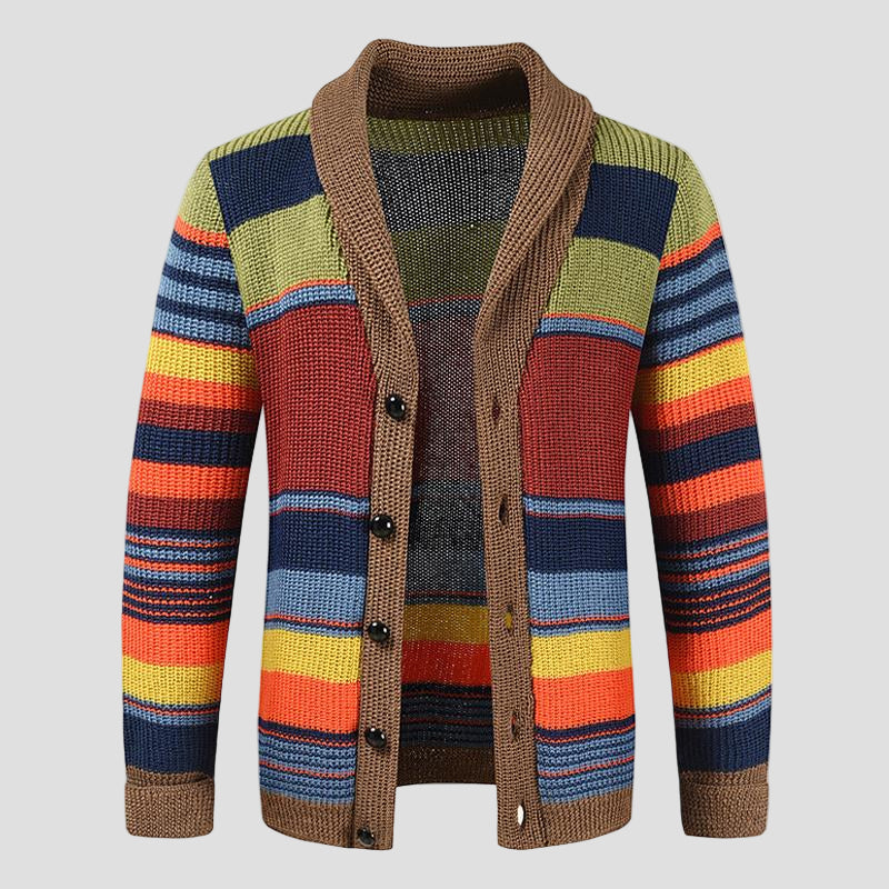 Remy | Colored Men's Knitted Cardigan