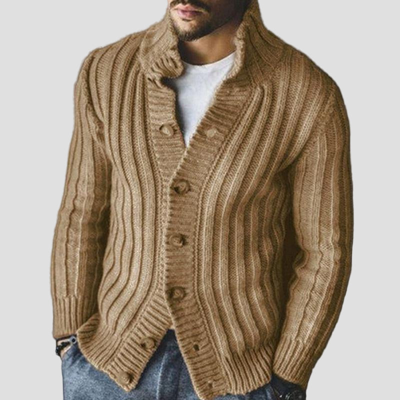 Colm | Single-Breasted Knit Cardigan