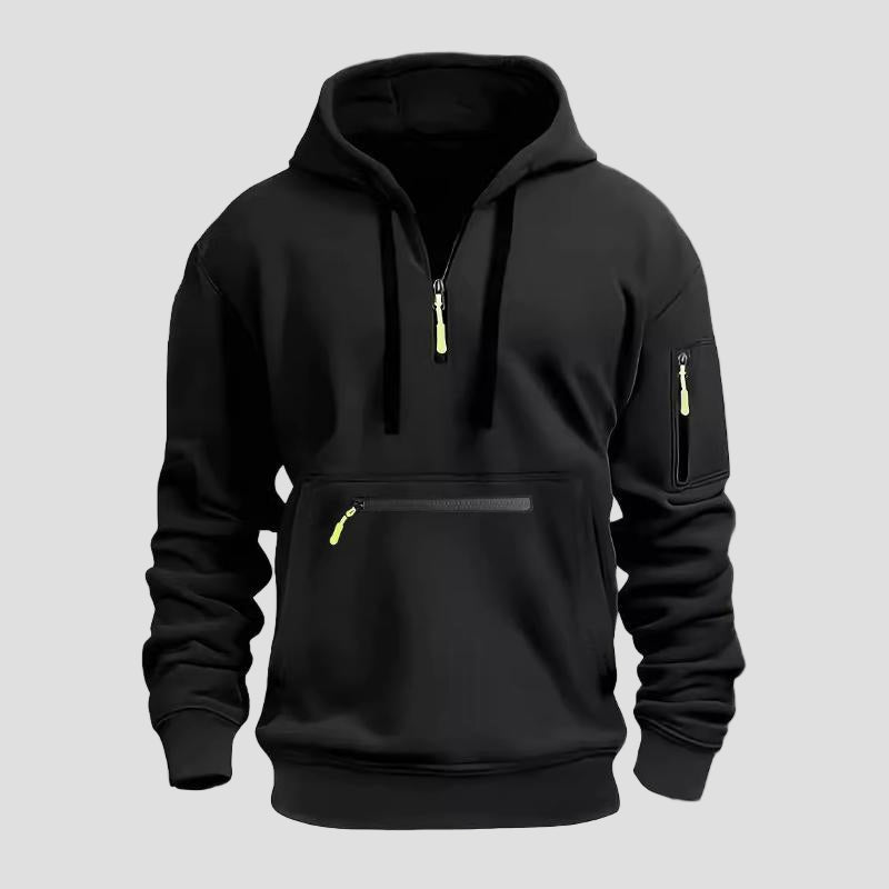 Maddox | Casual Multi-Pocket Loose Sports Hoodie