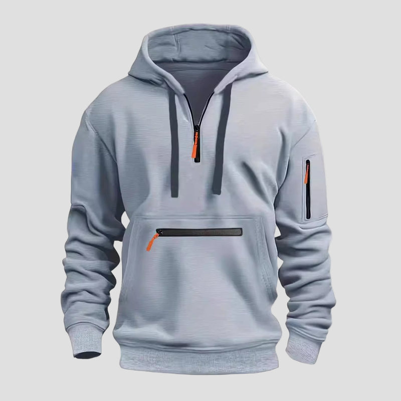 Maddox | Casual Multi-Pocket Loose Sports Hoodie